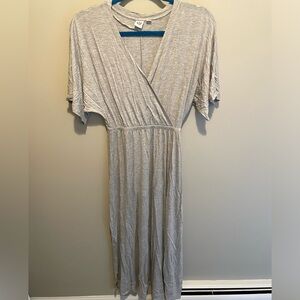 Gap Short Sleeve Maxi Dress